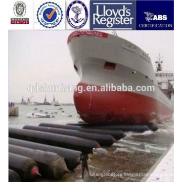 Barco que lanza caucho inflable usado Marine Airbag